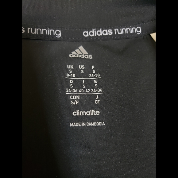 Adidas Climalite Response Running Jacket womens Sm - Picture 3 of 6